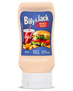 Maionese Billy Jack Burger Frasco - Embalagem 1X355 GR