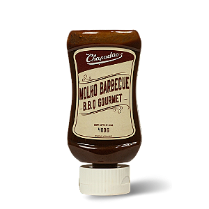 Molho Barbecue Chapadao Gourmet Frasco 400Gr - Embalagem 1X400 GR