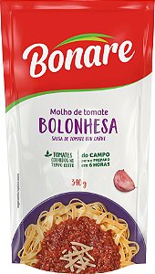 Molho De Tomate Bonare Sache Bolonhesa - Embalagem 24X340 GR - Preço Unitário R$2,55