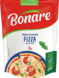 Molho De Tomate Bonare Pizza 2Kg Sache - Embalagem 1X2 KG