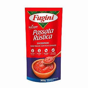Molho De Tomate Fugini Passata Rustica Sache - Embalagem 1X300 GR