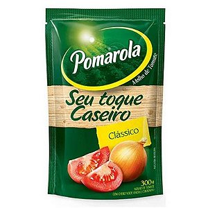 Molho De Tomate Pomarola Sache Caseiro Tradicional - Embalagem 24X300 GR - Preço Unitário R$3,55