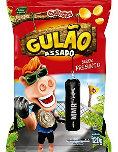 Salgadinho Laminado Gulao Presunto - Embalagem 10X120 GR - Preço Unitário R$3,05