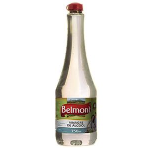 Vinagre Belmont Alcool - Embalagem 12X750 ML - Preço Unitário R$2,75