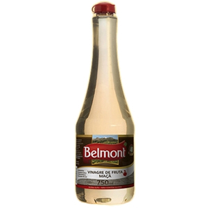 Vinagre Belmont Maça - Embalagem 12X750 ML - Preço Unitário R$6,45