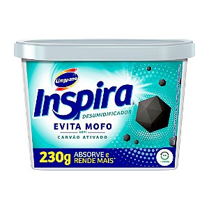 Antimofo Inspira Desumidificador Carvao Ativo - Embalagem 1X180 GR