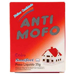 Antimofo Sanifect - Embalagem 12X35 GR - Preço Unitário R$1,87