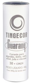 Corante Para Tecidos Tintol Guarany Cinza 30 - Embalagem 12X40 GR - Preço Unitário R$3,01