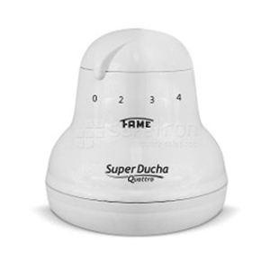 Ducha Fame Super Ducha Branca 127V/ 5400W/ 4 Temperaturas - Embalagem 1X1 UN