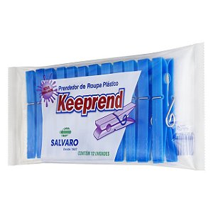 Prendedores De Roupa De Plastico Keeprend - Embalagem 50X12 UN - Preço Unitário R$1,82