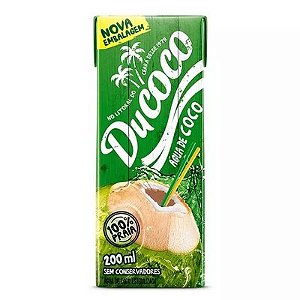 Agua De Coco Ducoco - Embalagem 27X200 ML - Preço Unitário R$2,38