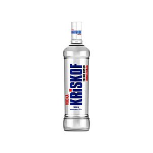 Vodka Kriskof Tridestilada - Embalagem 6X900 ML - Preço Unitário R$12,59