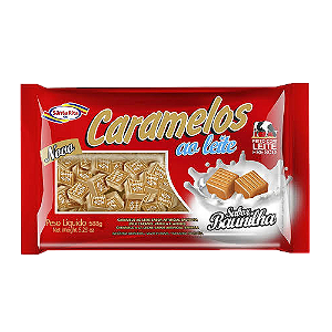 Caramelo Santa Rita Leite - Embalagem 1X588 GR