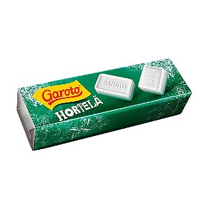Pastilha Garoto Hortela Extra Forte Display Com 40 Unidades - Embalagem 40X1 UN - Preço Unitário R$1,05
