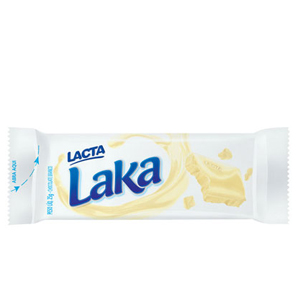 Chocolate Lacta Laka Branco - Embalagem 20X20 GR - Preço Unitário R$1,59