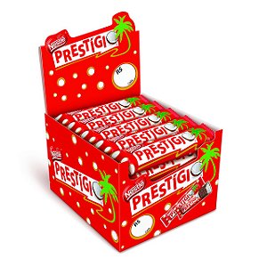 Chocolate Prestigio - Embalagem 30X33 GR - Preço Unitário R$1,89