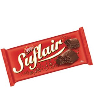 Chocolate Suflair - Embalagem 20X50 GR - Preço Unitário R$3,99