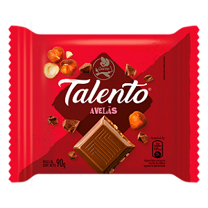Chocolate Talento Avela - Embalagem 12X85 GR - Preço Unitário R$6,54