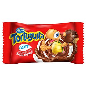 Chocolate Tortuguita Rechado Brigadeiro - Embalagem 24X15,5 GR - Preço Unitário R$0,93