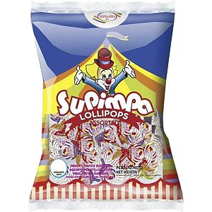 Pirulito Supimpa Sortido Com 50 Unidades - Embalagem 1X50 UN