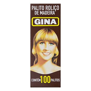 Palito De Dente Gina - Embalagem 25X100 UN - Preço Unitário R$0,71
