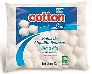 Algodao Cotton Line Bola - Embalagem 1X50 GR