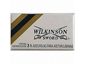 Lamina De Barbear Wilkinson Inox - Embalagem 20X3 UN - Preço Unitário R$1,22