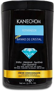 Creme De Cabelo Hidratante Kanechom Banho De Cristal - Embalagem 6X1 KG - Preço Unitário R$7,48