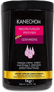 Creme De Cabelo Hidratante Kanechom Ceramidas - Embalagem 6X1 KG - Preço Unitário R$7,41