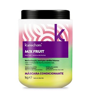 Creme De Cabelo Hidratante Kanechom Mix Fruit - Embalagem 6X1 KG - Preço Unitário R$7,41