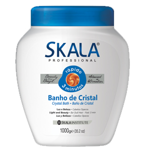 Creme De Cabelo Hidratante Skala Banho De Cristal - Embalagem 6X1 KG - Preço Unitário R$8,87