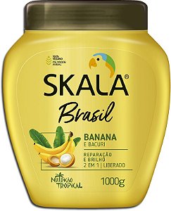 Creme De Cabelo Hidratante Skala Bomba Banana - Embalagem 6X1 KG - Preço Unitário R$8,84