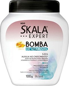 Creme De Cabelo Hidratante Skala Expert Bomba - Embalagem 6X1 KG - Preço Unitário R$9,12