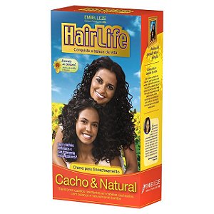 Creme De Cabelo Para Encacheamento Hair Life Cacho E Natural Manteiga De Karite - Embalagem 6X160 GR - Preço Unitário R$11,13