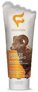 Creme Para Os Pes E Maos Fashion Sebo De Carneiro Esfoliante - Embalagem 1X200 ML