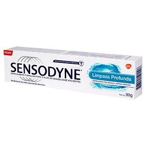 Creme Dental Sensodyne Limpeza Profunda - Embalagem 1X90 GR
