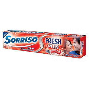 Creme Dental Sorriso Fresh Menthol Impact - Embalagem 12X90 GR - Preço Unitário R$4,93