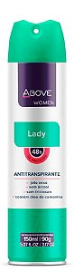 Desodorante Aerossol Above Feminino Lady - Embalagem 1X150 ML