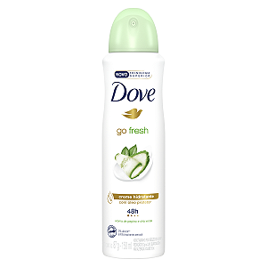 Desodorante Aerossol Dove Feminino Go Fresh Pepino 89Gr - Embalagem 1X89 GR