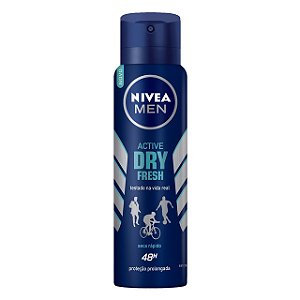 Desodorante Aerossol Nivea Masculino Dry Fresh - Embalagem 1X150 ML