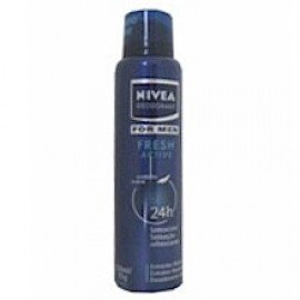 Desodorante Aerossol Nivea Masculino Fresh Active - Embalagem 1X150 ML