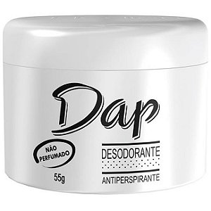 Desodorante Creme Dap Sem Perfume Branco - Embalagem 6X55 GR - Preço Unitário R$5,62
