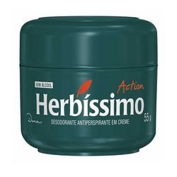 Desodorante Creme Herbissimo Tradicional - Embalagem 12X55 GR - Preço Unitário R$5,28