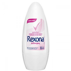 Desodorante Rol Rexona Feminino Powder Dry Rosa - Embalagem 1X50 ML