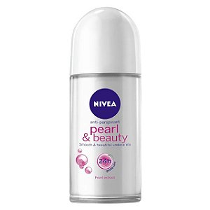 Desodorante Rollon Nivea Feminino Pear Beauty - Embalagem 1X50 ML