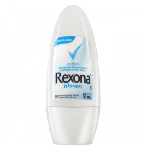 Desodorante Rollon Rexona Feminino Cotton - Embalagem 1X50 ML