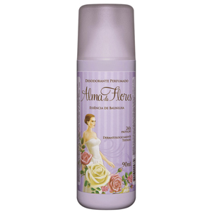 Desodorante Spray Alma Flores Baunilha - Embalagem 12X90 ML - Preço Unitário R$5,68