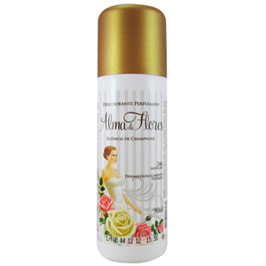 Desodorante Spray Alma Flores Brancas - Embalagem 12X90 ML - Preço Unitário R$4,87
