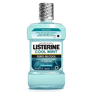 Antiseptico Bucal Listerine Cool Mint Zero - Embalagem 1X250 ML