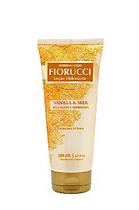 Loção Hidratante Fiorucci Vanilla Milk - Embalagem 1X200 ML